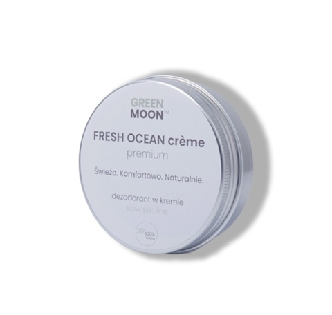 FRESH OCEAN crème premium – 100% wegański dezodorant w kremie dla kobiet i mężczyzn | GREEN MOON™