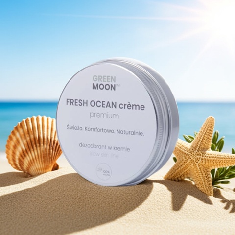 FRESH OCEAN crème premium – 100% vegan cream deodorant for women and men | GREEN MOON™