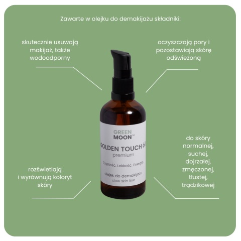 GOLDEN TOUCH óil premium - olejek do demakijażu