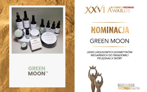 GREEN MOON® – marka nominowana Polish Businesswoman Awards 2026