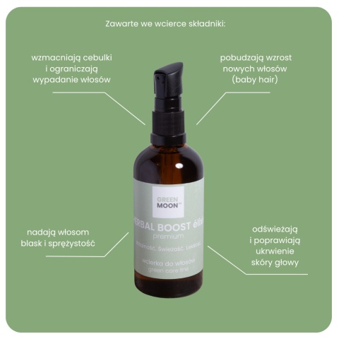 HERBAL BOOST élixir premium - wcierka do włosów