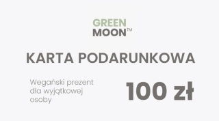 Karta podarunkowa GREEN MOON® 100 zł