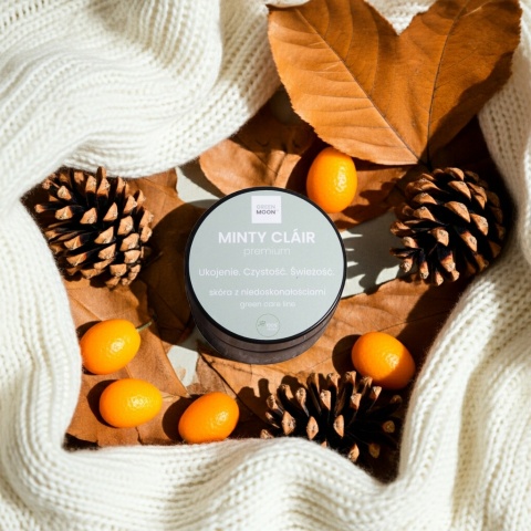 MINTY CLÁIR premium - maść pielęgnacyjna do skóry problematycznej i z niedoskonałościami