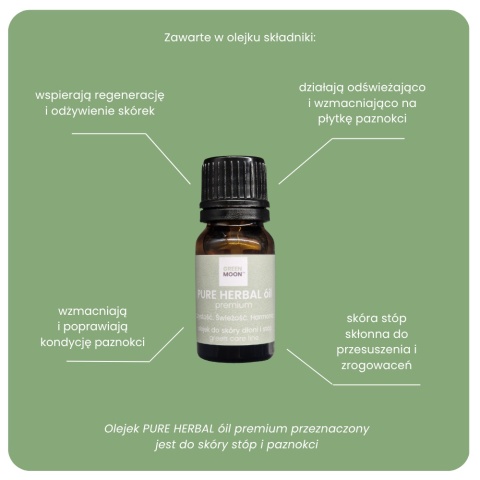PURE HERBAL óil premium - olejek do skóry z problemami
