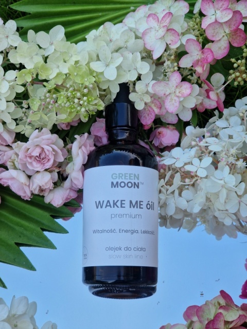WAKE ME óil premium – energetyzujący olejek do ciała