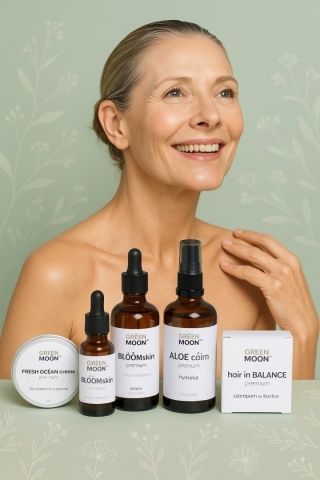 Set of 5 natural GREEN MOON™ cosmetics