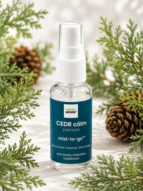 CEDR cálm premium mist-to-go – odświeżająca mgiełka z hydrolatem cedrowym