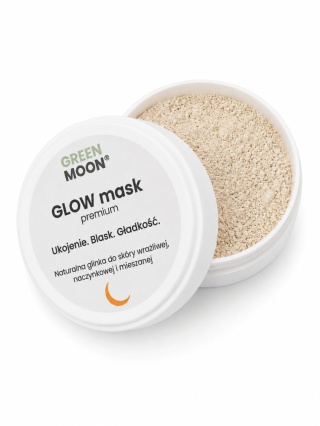 Glinka do skóry wrażliwej, naczynkowej i mieszanej – GLOW mask premium 50 g
