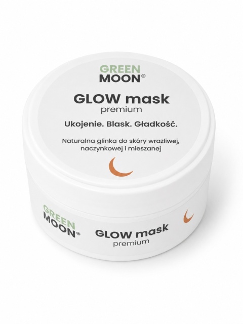 green moon glinka morelowa maska skóra wrażliwa, naczynkowa i mieszana proszek