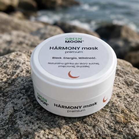 Glinka do skóry suchej, zmęczonej i dojrzałej – HÁRMONY mask premium 50 g