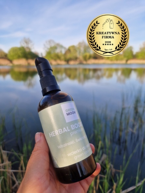 GREEN MOON® HERBAL BOOST élixir premium – wcierka do włosów wspierająca pielęgnację skóry głowy