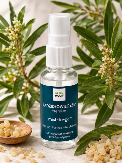 GREEN MOON® KADZIDŁOWIEC cálm premium – naturalna mgiełka z hydrolatem kadzidłowca