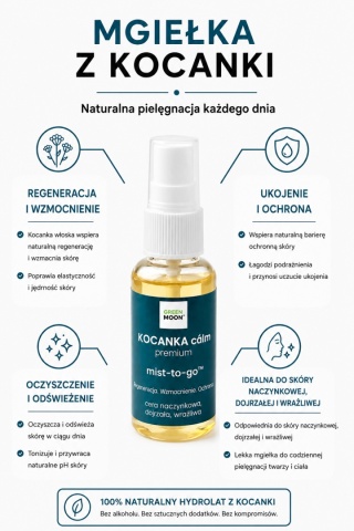 Mgiełka do skóry naczynkowej i dojrzałej – KOCANKA cálm premium 30 ml