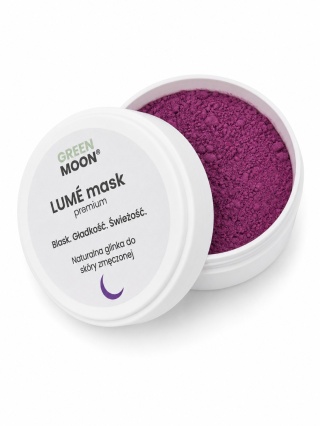 Glinka do skóry zmęczonej i pozbawionej blasku – LUMÉ mask premium 50 g