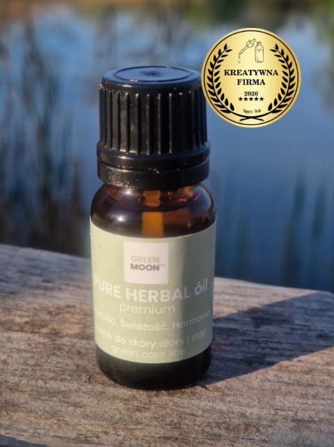 GREEN MOON® PURE HERBAL óil premium – olejek do pielęgnacji skóry z problemami i niedoskonałościami