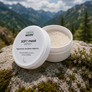 Glinka do skóry suchej i wrażliwej – SOFT mask premium 50 g