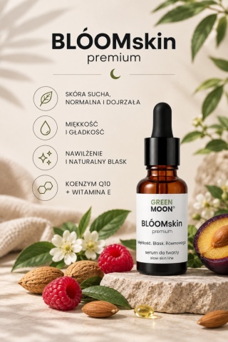 Serum do skóry suchej z koenzymem Q10 – BLÓOMskin premium 30 ml