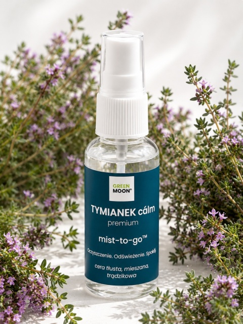GREEN MOON® TYMIANEK cálm premium – naturalna mgiełka tymiankowa do twarzy, ciała i włosów