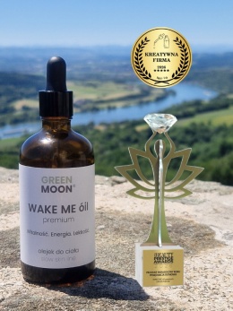 WAKE ME óil premium – energetyzujący olejek do ciała