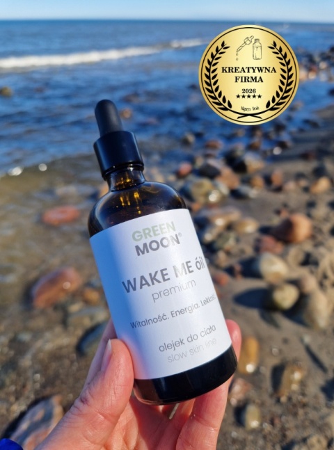 WAKE ME óil premium – energetyzujący olejek do ciała