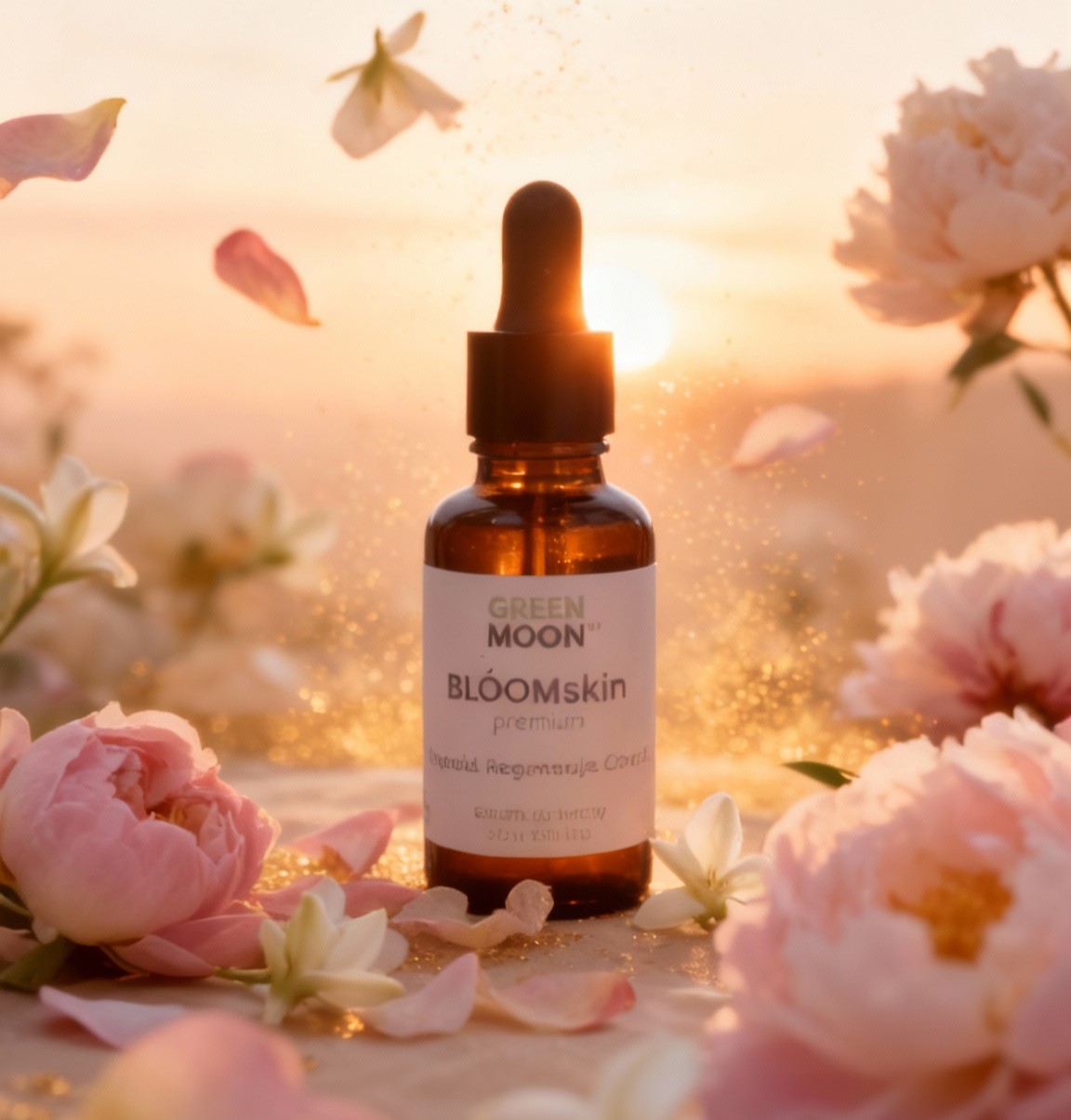 🌙 Naturalna pielęgnacja z GREEN MOON® – rytuał olejków i serum do twarzy 💧