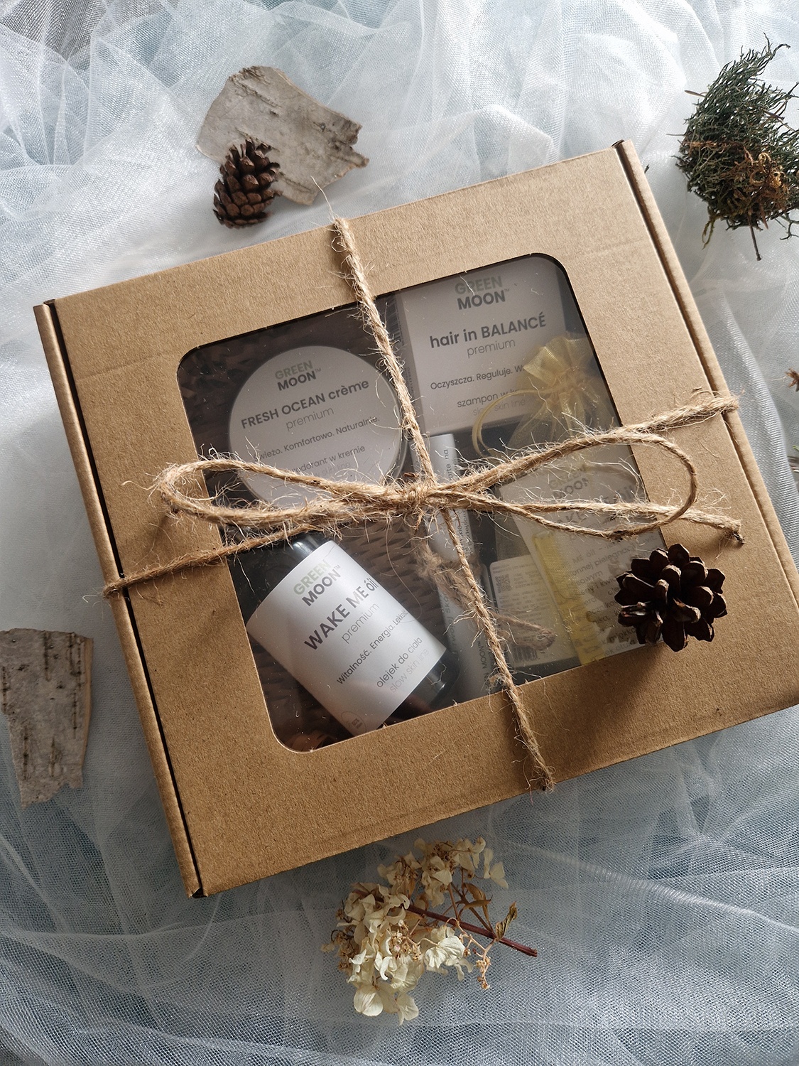 🌿 Zestaw 5 wegańskich kosmetyków GREEN MOON® – idealny prezent premium
