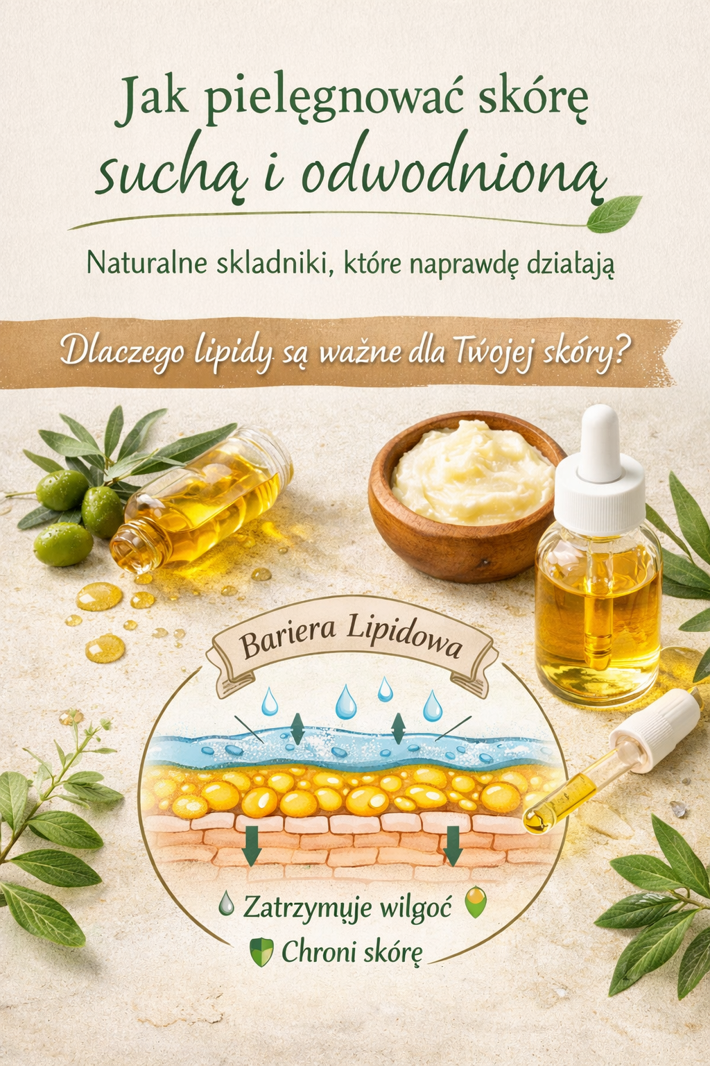 Skóra sucha a odwodniona – dlaczego to nie to samo? 🌿