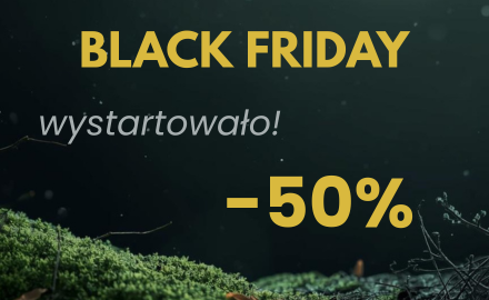 🎉 Black Friday w GREEN MOON® właśnie wystartował!