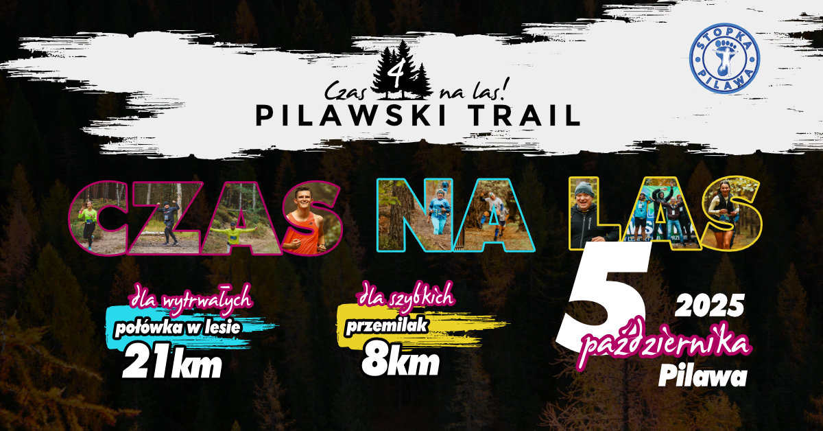 GREEN MOON® partnerem 4. Pilawskiego Trailu 🌿🏃‍♀️