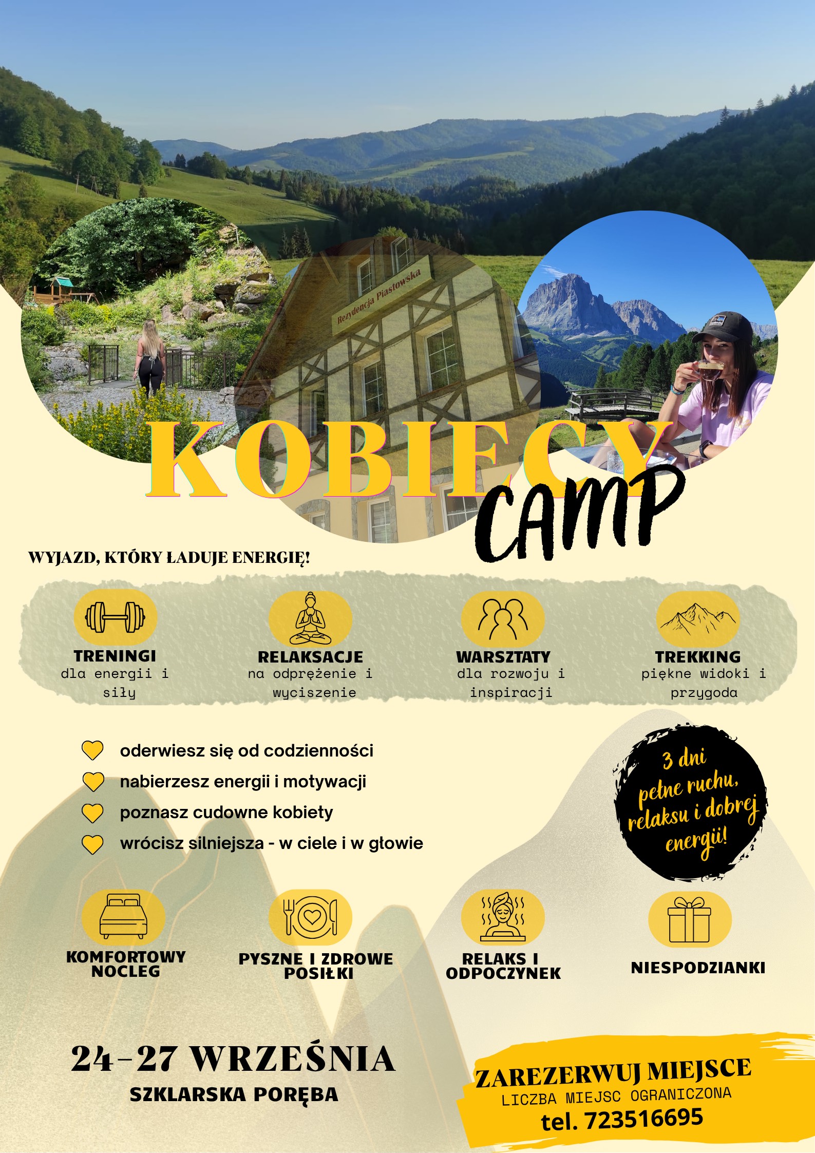 GREEN MOON® partnerem Kobiecego Campu w Szklarskiej Porębie! 🏔️🌿✨