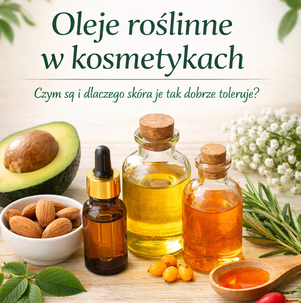 Oleje roślinne w kosmetykach – czym są i dlaczego skóra je tak dobrze toleruje?