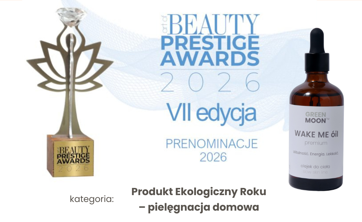 Prenominacja dla GREEN MOON® w art of BEAUTY Prestige Awards 2026 🌿